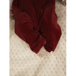 Lil' Atelier Sm�kbukser Baby Saga Loose Overall Red Dahlia
