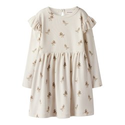 Lil' Atelier Kjole Mini LS Lavo Esk Almost Mauve