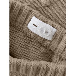 Lil' Atelier Strik Bukser Baby Gable Oxford Tan