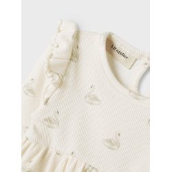 Lil' Atelier Kjolebody LS Gavo Ege Pastel Parchment