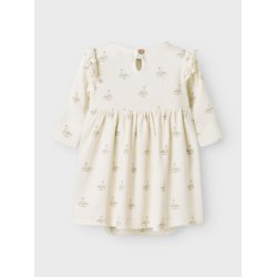 Lil' Atelier Kjolebody LS Gavo Ege Pastel Parchment