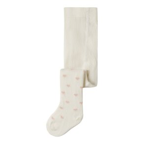 Lil' Atelier Strmpebukser Baby Reba Len Light Turtledove