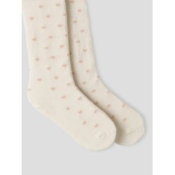 Lil' Atelier Strmpebukser Mini Reba Len Light Turtledove 