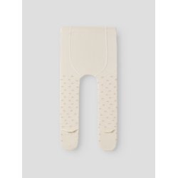 Lil' Atelier Strmpebukser Mini Reba Len Light Turtledove 