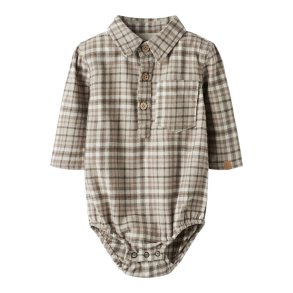 Lil' Atelier Body LS Rebel Shirt Sepia Tint
