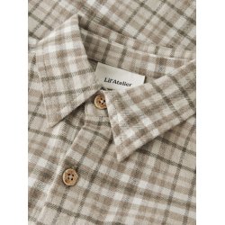 Lil' Atelier Skjorte Mini LS Rebel Sepia Tint