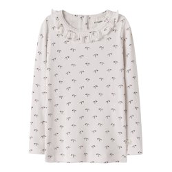 Lil' Atelier Bluse Mini LS Gago Kis Slim Almost Mauve