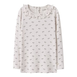 Lil' Atelier Bluse Mini LS Gago Kis Slim Almost Mauve