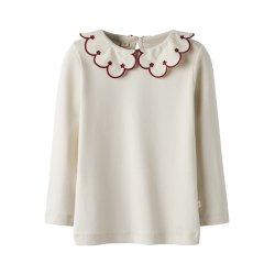 Lil' Atelier Bluse Mini LS Fundo Slim Turtledove