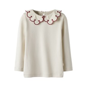 Lil' Atelier Bluse Mini LS Fundo Slim Turtledove