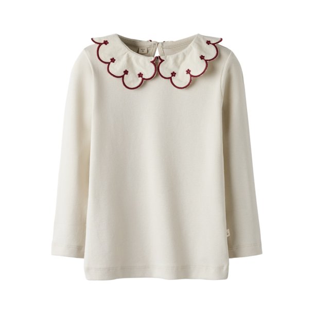 Lil' Atelier Bluse Mini LS Fundo Slim Turtledove