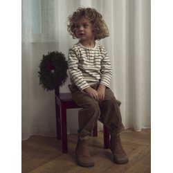 Lil' Atelier Bluse Mini LS Limia Nob Loose Turtledove