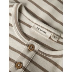 Lil' Atelier Bluse Mini LS Limia Nob Loose Turtledove