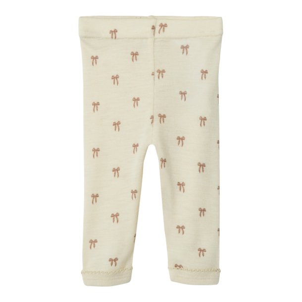 Lil' Atelier Uld Bukser Baby Nalu Slim Turtledove