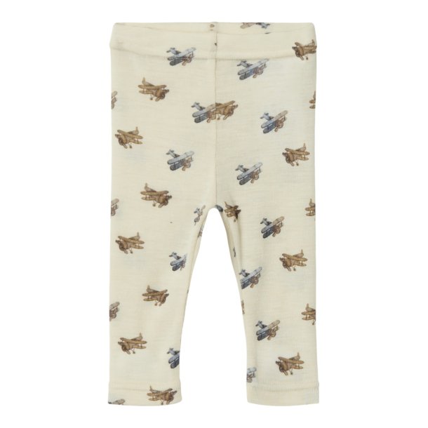 Lil' Atelier Uld Bukser Baby Nalu Slim Turtledove