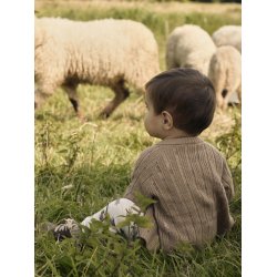 Lil' Atelier Uld Bukser Baby Nalu Slim Turtledove