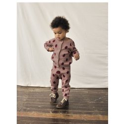 Lil' Atelier Cardigan LS Strik Baby Lulio Misty Rose