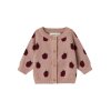 Lil' Atelier Cardigan LS Strik Baby Lulio Misty Rose