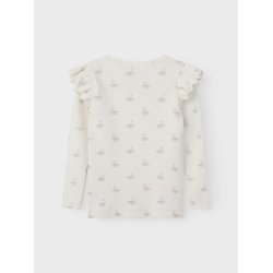 Lil' Atelier T-shirt LS Mini Gavo Eko Slim Pastel Parchment
