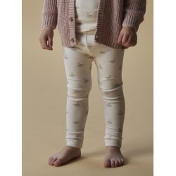 Lil' Atelier Leggins Mini Gavo Efi Slim Pastel Parchment