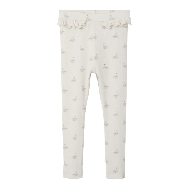 Lil' Atelier Leggins Mini Gavo Efi Slim Pastel Parchment