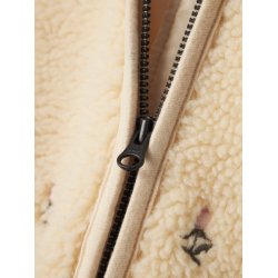 Lil' Atelier Jakke Baby Nalo Sherpa Loose Bleached Sand