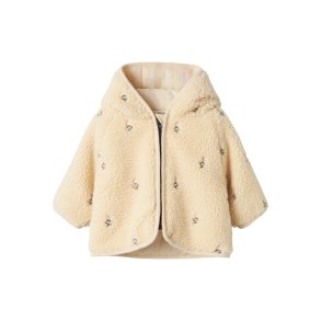 Lil' Atelier Jakke Baby Nalo Sherpa Loose Bleached Sand