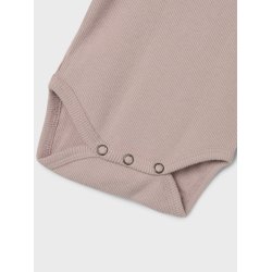 Lil' Atelier Body LS Trine Slim Shadow Gray