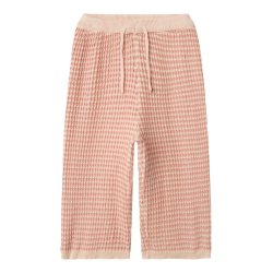 Lil' Atelier Strik Bukser Mini Alma Wide Misty Rose