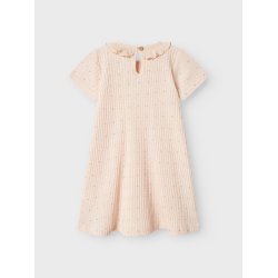 Lil' Atelier Kjole Mini SS Hulla hua Peach Blush