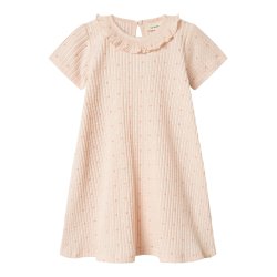 Lil' Atelier Kjole Mini SS Hulla hua Peach Blush