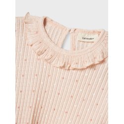 Lil' Atelier Kjole Mini SS Hulla hua Peach Blush