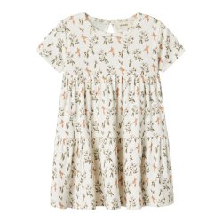 Lil' Atelier Kjole Mini SS Lavo Eri Coconut Milk