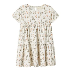 Lil' Atelier Kjole Mini SS Lavo Eri Coconut Milk