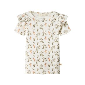 Lil' Atelier T-shirt LS Mini Lavo Evo Slim Coconut Milk