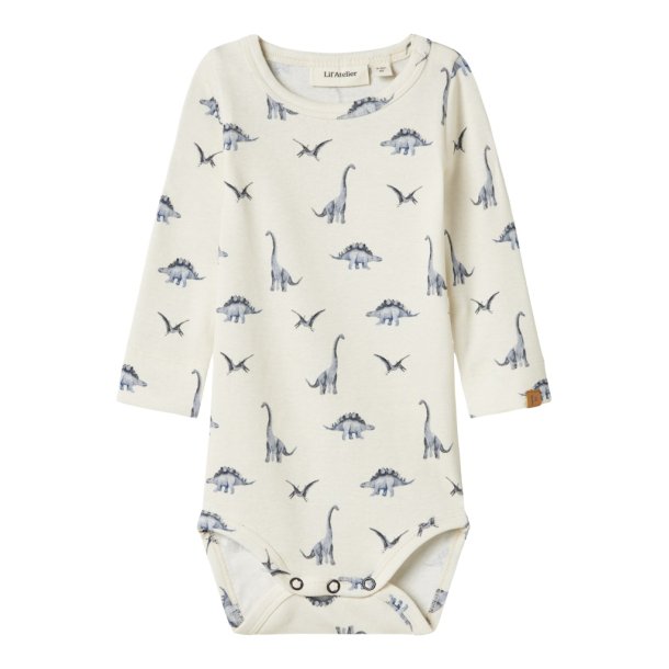 Lil' Atelier Body LS Geo Atu Slim Turtledove