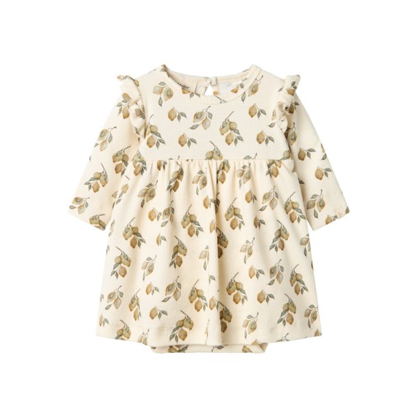 Lil' Atelier Kjolebody LS Gavo Enk Turtledove