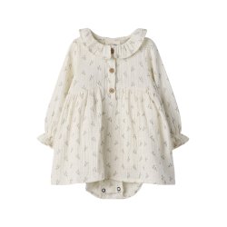 Lil' Atelier Kjolebody LS Balia Loose Coconut Milk