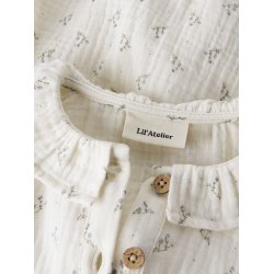 Lil' Atelier Kjolebody LS Balia Loose Coconut Milk