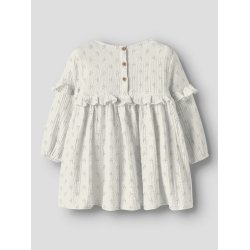 Lil' Atelier Kjole Mini LS Balia Loose Coconut Milk