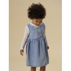 Lil' Atelier Kjole Mini Taya Spencer Medium Blue Denim