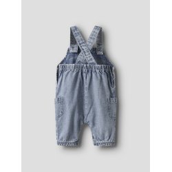 Lil' Atelier Sm�kbukser Baby Taya Loose Overall Medium Blue Denim