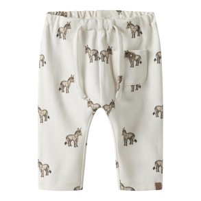 Lil' Atelier Sweatpants Baby Layo Sak Loose Coconut Milk