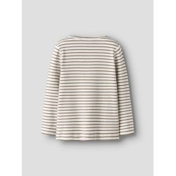 Lil' Atelier Bluse Mini LS Tonto Tor Slim Coconut Milk