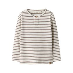 Lil' Atelier Bluse Mini LS Tonto Tor Slim Coconut Milk