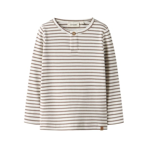 Lil' Atelier Bluse Mini LS Tonto Tor Slim Coconut Milk