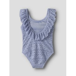 Lil' Atelier Badedragt Feline Swimsuit Zen Blue