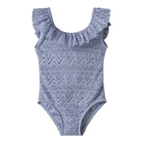 Lil' Atelier Badedragt Feline Swimsuit Zen Blue