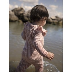 Lil' Atelier Sv�mmedragt LS Fredo UV Misty Rose