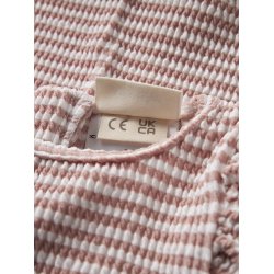 Lil' Atelier Sv�mmedragt LS Fredo UV Misty Rose